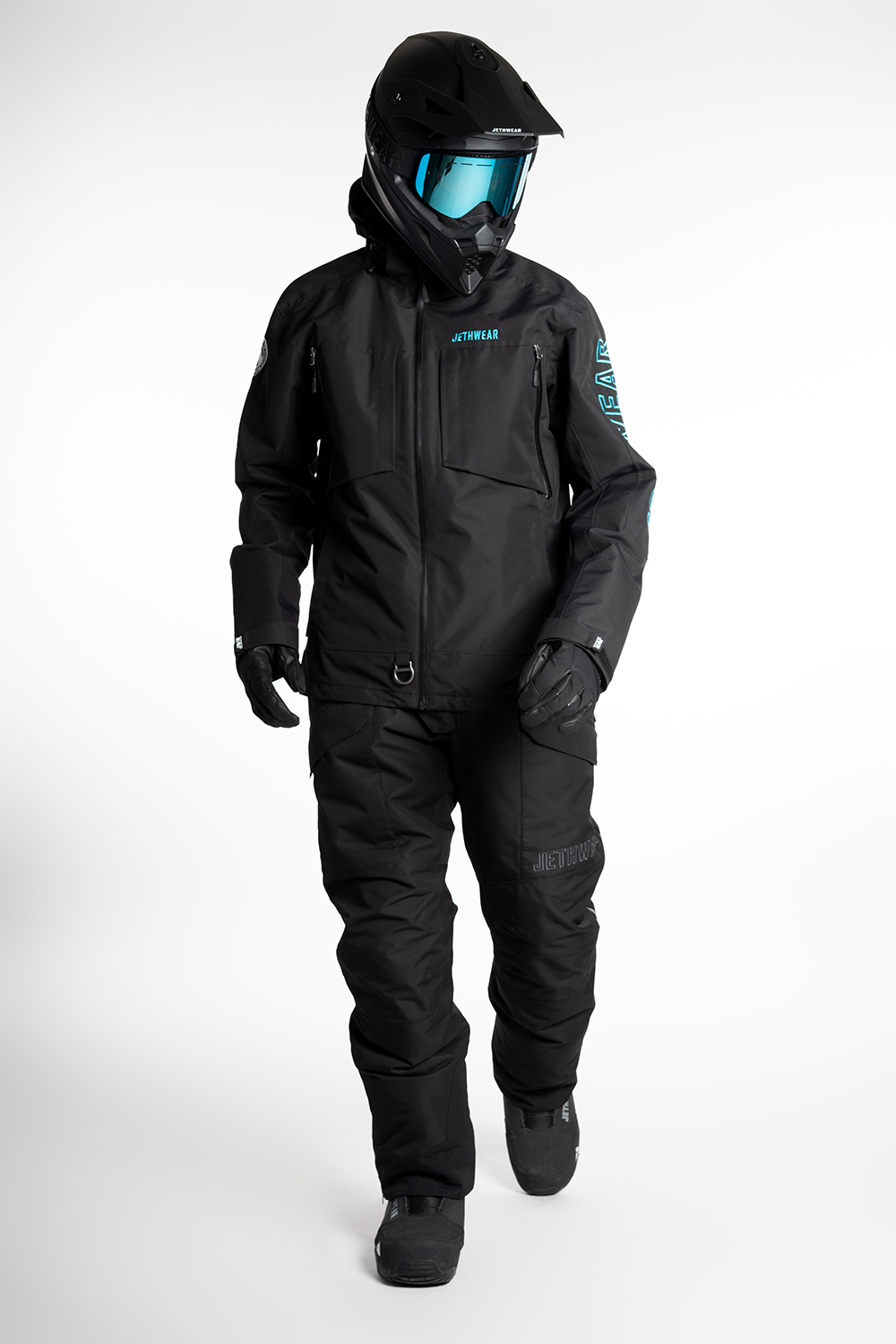 J24121-001-M's Crisp Jacket - Black-Blue - SAFE-5